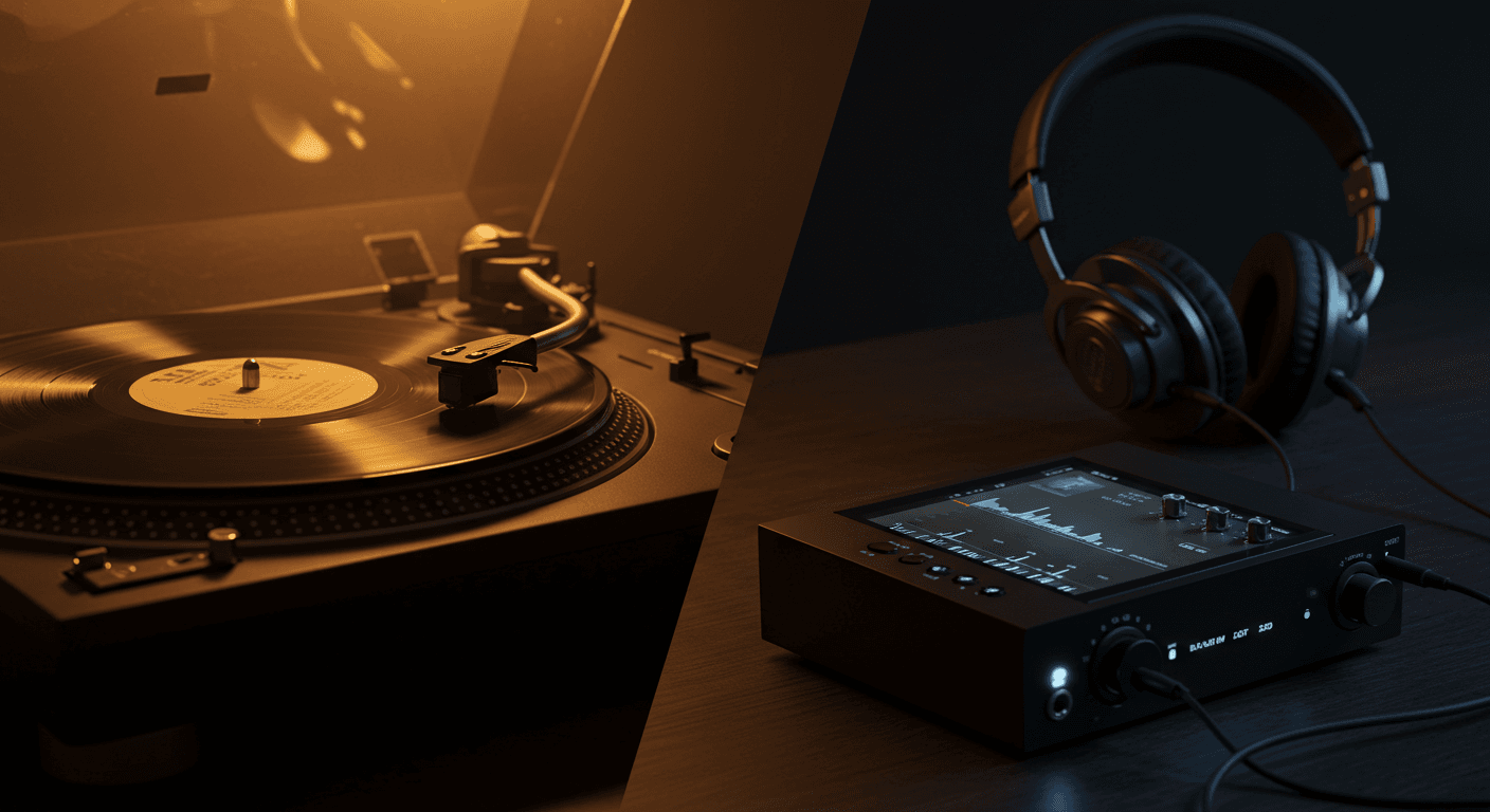 The world of analog versus digital sound