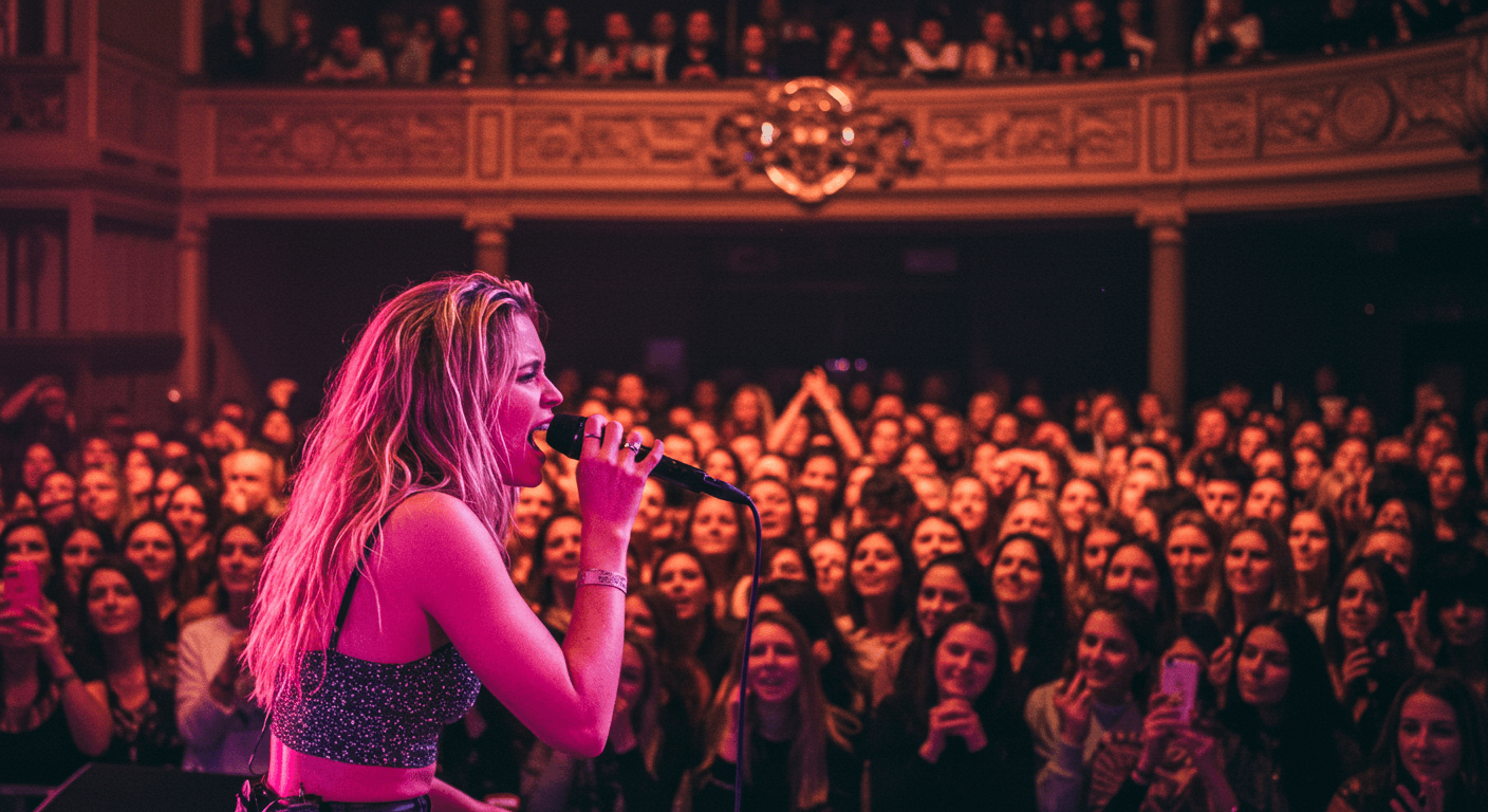 Sold-out show at Paradiso Amsterdam.