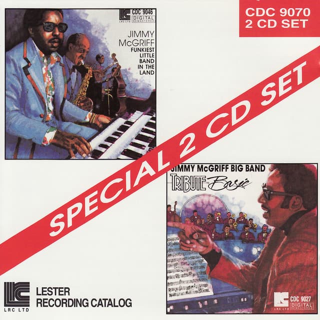 Tribute To Basie / Funkiest Little Band In the Land - Jimmy McGriff