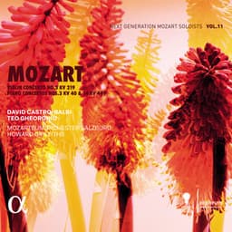 Mozart: Violin Concerto No. 5, KV 219, Piano Concertos Nos. 3, KV 40 & 14, KV 449 - Wolfgang Amadeus Mozart