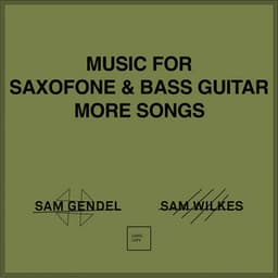 Music for Saxofone & Bass Guitar More Songs - Sam Gendel