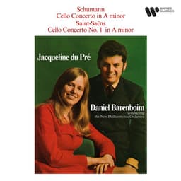 Schumann: Cello Concerto, Op. 129 - Saint-Saëns: Cello Concerto No. 1, Op. 33 - Jacqueline du Pré