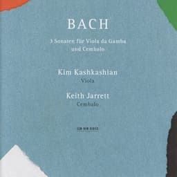 Bach: 3 Sonaten für Viola da Gamba und Cembalo - Johann Sebastian Bach