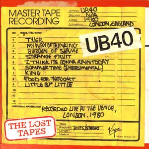 The Lost Tapes - Live At The Venue 1980 - UB40