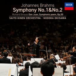 Brahms: Symphonies Nos. 1 & 2 / Strauss: Don Juan - Johannes Brahms