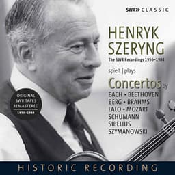 Bach, Mozart & Others: Violin Concertos - Henryk Szeryng
