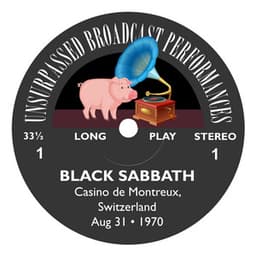 Casino de Montreux, Switzerland - 31st August 1970 - Black Sabbath