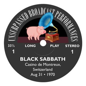 Casino de Montreux, Switzerland - 31st August 1970 - Black Sabbath