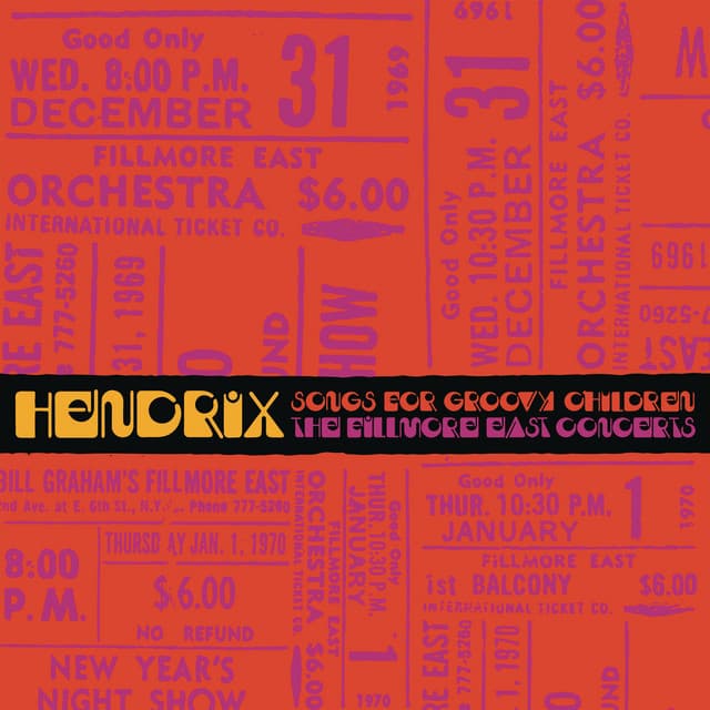 Songs For Groovy Children: The Fillmore East Concerts - Jimi Hendrix