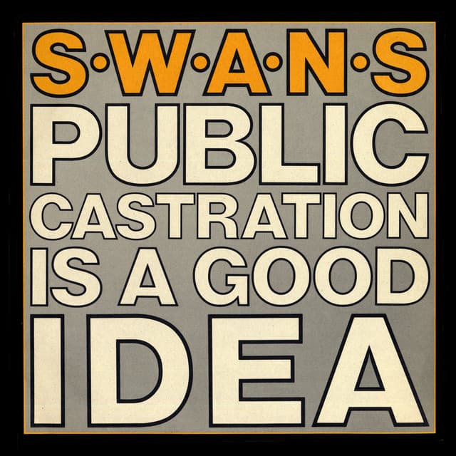 Public Castration Is a Good Idea - Swans
