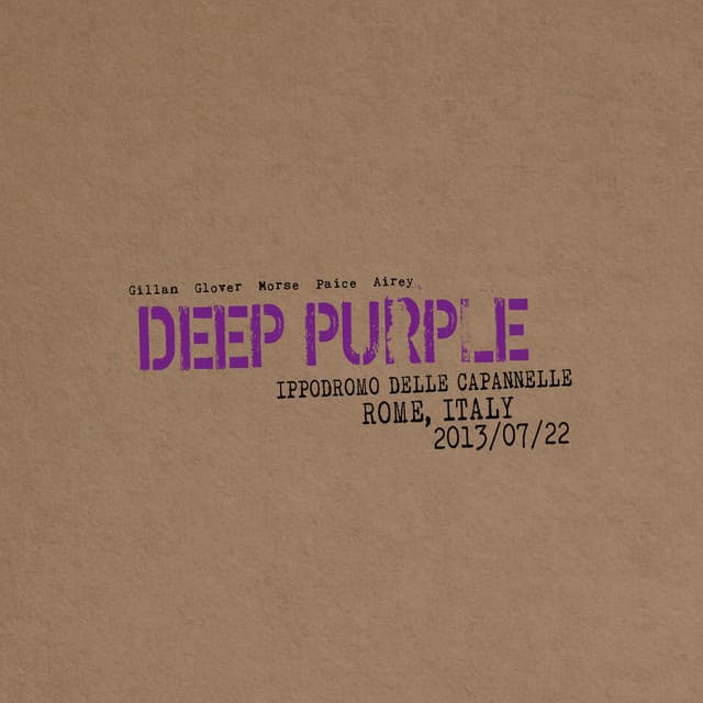 Live in Rome 2013 - Deep Purple