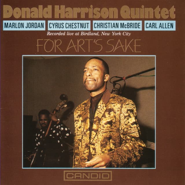 For Art's Sake - Donald Harrison