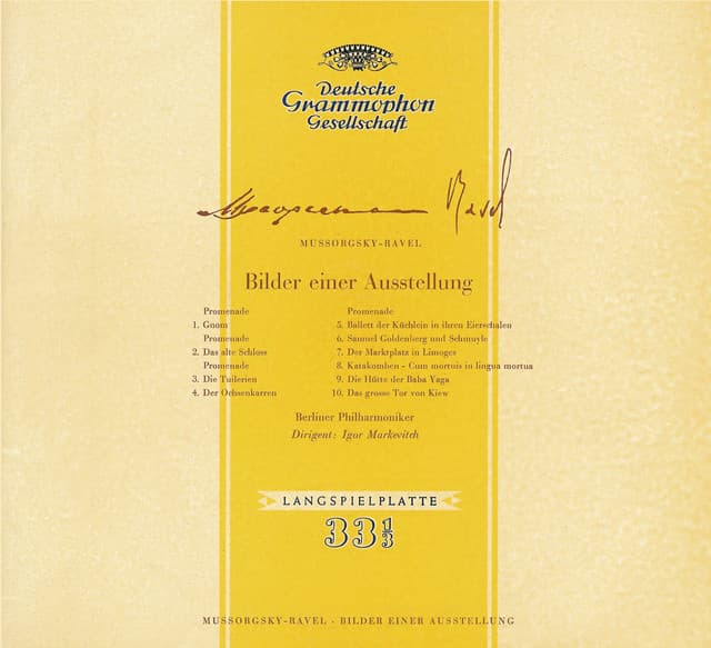 Mussorgsky: Pictures at an Exhibition / Rimsky-Korsakov: Overtures - Igor Markevitch