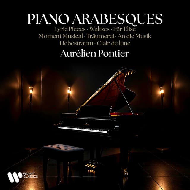 Piano Arabesques - Lyric Pieces, Waltzes, Für Elise, Moment musical, Träumerei, An die Musik, Liebestraum, Clair de lune - Aurélien Pontier