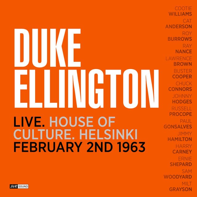 Duke Ellington Live Helsinki 1963 - Duke Ellington