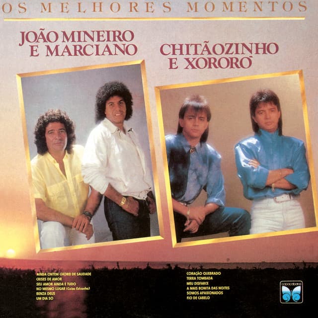 Os Melhores Momentos - João Mineiro & Marciano
