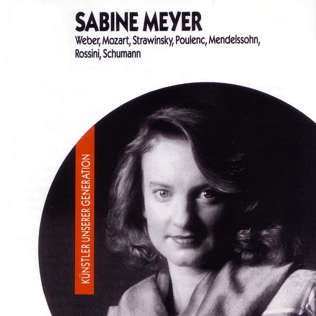 Künstlerportrait - Sabine Meyer/ Staatskapelle Dresden/ Blomstedt/Trio di Clarone/ Wolfgang Meyer/ Württembergisches Kammerorchester Heilbronn/ Faerber/ Tabea Zimmermann/ Hartumt Höll