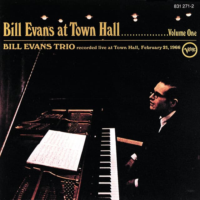 Bill Evans At Town Hall - Bill Evans Trio